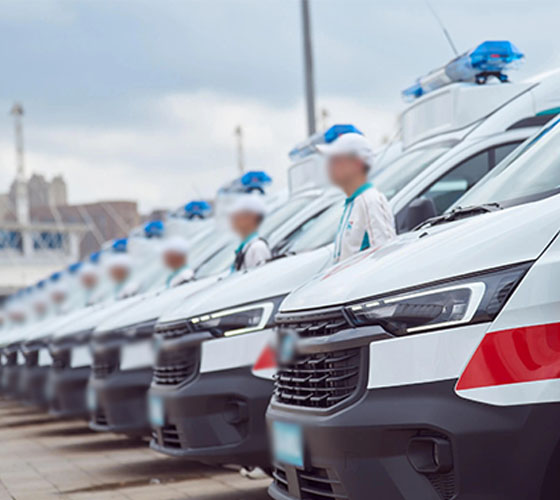 百色服务车队展示